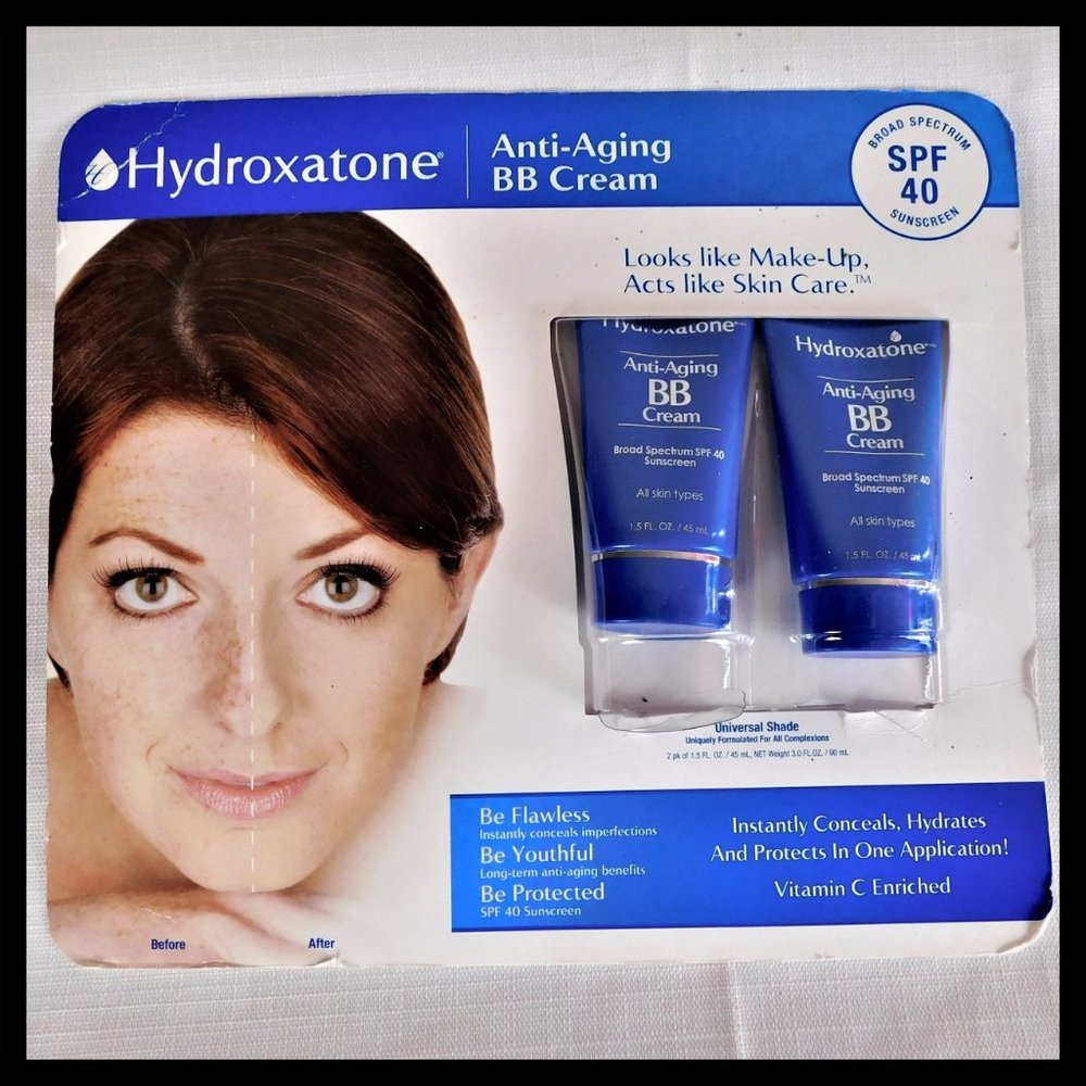 Hydroxatone Anti-Aging BB Cream Packaged Set of 2